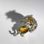 Sieradendoos - Argentaten met glitters en decoratieve