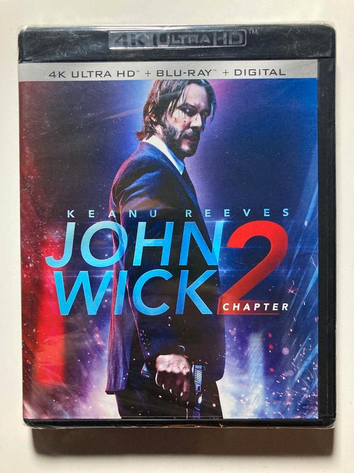 JOHN WICK 2 (IMPORT WITHOUT DUTCH SUBS) (PLEASE READ, CD & DVD, Blu-ray