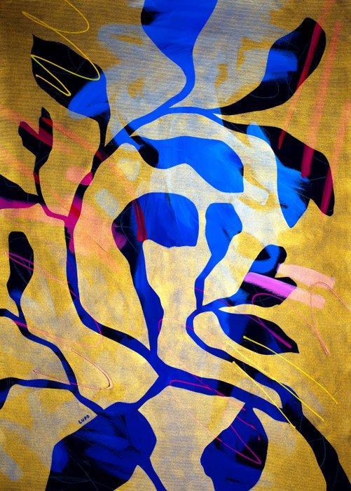 Lupo - Urban Jungle 146 - Real Gold - XXL-NO Reserve, Antiek en Kunst, Kunst | Designobjecten