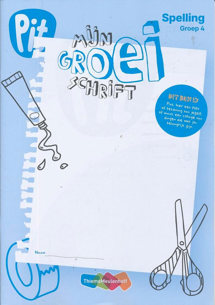 Pit Spelling Mijn groei schrift groep 4 (per stuk), Boeken, Schoolboeken, Verzenden