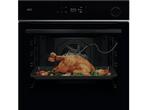 AEG -  Multifunctionele Oven - Zwart, Verzenden, 60 cm of meer, Nieuw, Oven met grill