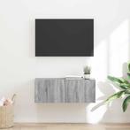 vidaXL TV Wandkast Grijs Sonoma 60 x 31 x 29.5 cm Bewerkt, Huis en Inrichting, Kasten |Televisiemeubels, Verzenden, Nieuw