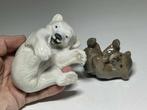Royal Copenhagen - Beeldje - Polar and Brown Bear (2) -, Antiek en Kunst, Antiek | Glaswerk en Kristal