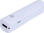 Veiling - Powerbank 2600mAh met LED zaklamp, Nieuw