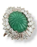 Ring - 18 karaat Witgoud Diamant (Natuurlijk), Handtassen en Accessoires, Ringen, Nieuw