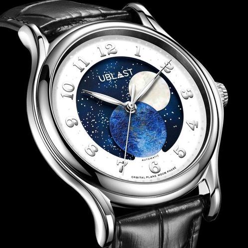 Ublast - Orbital Plane - Automatic Moon Phase -, Handtassen en Accessoires, Horloges | Heren