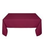 Nappe de Table Maroon 178x178cm - Treb SP, Huis en Inrichting, Keuken | Textiel, Nieuw, Verzenden, Overige kleuren
