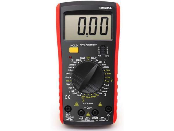 Veiling - DM9205A Digitale Multimeter AC/DC Professionele, Bricolage & Construction, Instruments de mesure