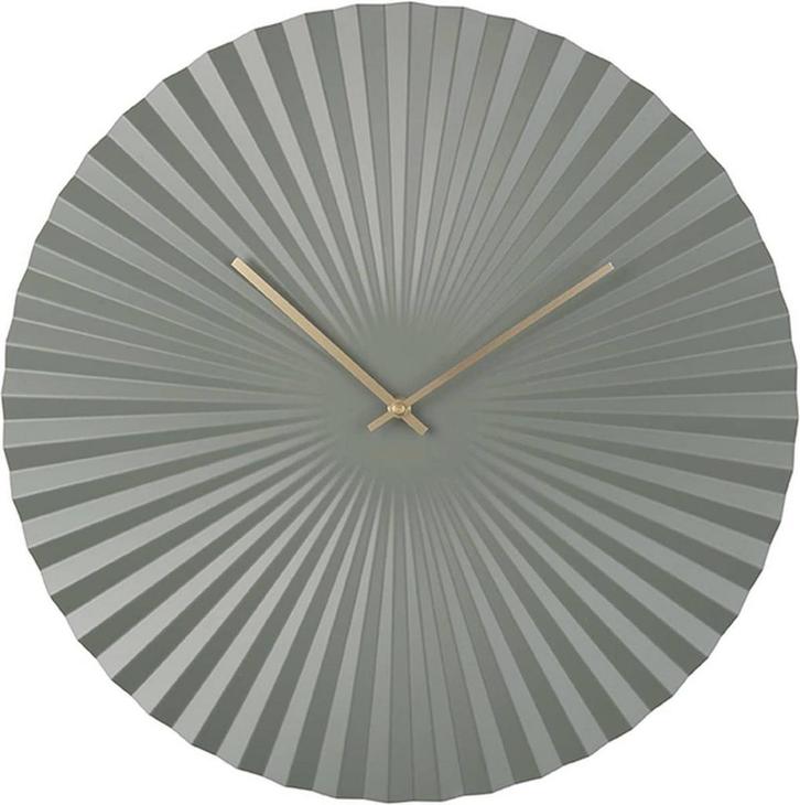 Wandklok Sensu - XL Staal Groen - Ø50cm, Divers, Noël, Envoi