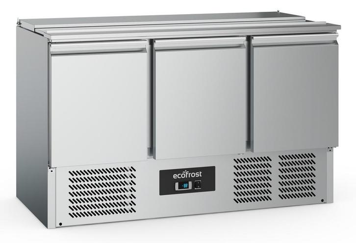 Saladette | 368L | 3 Deuren (1/1 GN) | Boven 4x 1/1 GN |, Articles professionnels, Horeca | Équipement de cuisine, Envoi