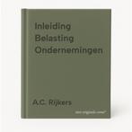 Inleiding Belasting Ondernemingen 9789064760792 A.C. Rijkers, Livres, Science, Verzenden, A.C. Rijkers