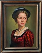 Italiaanse school (XX) - Ritratto di elegante signora