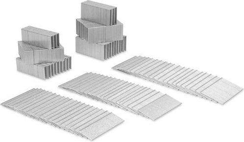 VONROC Nieten en spijkers – set 5000 stuks - 20-25-32 mm -, Doe-het-zelf en Bouw, Gereedschap | Overige machines, Ophalen of Verzenden