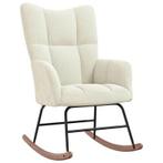 Schommelstoel Fluweel | Tweede Kansje | OP = OP, Huis en Inrichting, Fauteuils, Verzenden, Nieuw, 75 tot 100 cm, Elegant