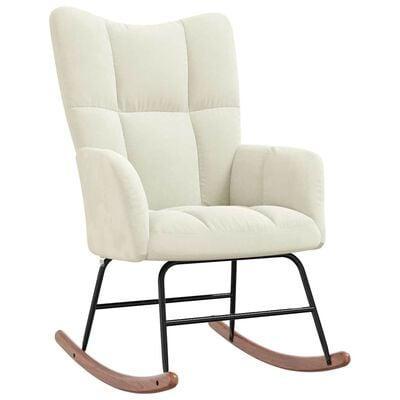 Schommelstoel Fluweel | Tweede Kansje | OP = OP, Huis en Inrichting, Fauteuils, 50 tot 75 cm, 75 tot 100 cm, Nieuw, Verzenden