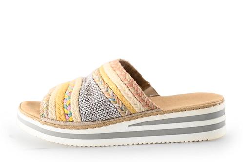 Rieker Slippers in maat 40 Overig | 5% extra korting, Kleding | Dames, Schoenen, Overige kleuren, Zo goed als nieuw, Slippers