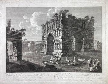 Francesco Morelli (1768-1830) - Veduta dellArco comunemente