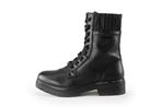 Tom Tailor Veterboots in maat 37 Zwart | 5% extra korting, Kleding | Dames, Verzenden, Zwart, Overige typen, Tom Tailor