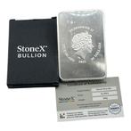 250 gram - Zilver .999 - StoneX - Verzegeld en met