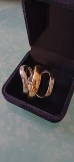 Zonder Minimumprijs - Ring - 18 karaat Geel goud, Witgoud, Handtassen en Accessoires, Ringen, Nieuw