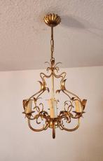 Kroonluchter - Verguld, IJzer - Bladgoud met de hand