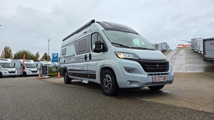 Elios 63 LB camperbis met automaat en twinbedden 87164, Caravans en Kamperen, Mobilhomes, Cassettetoilet, Automaat, L-zit, Diesel