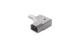 Martin Kaiser Angled Appliance Plug C14E Grounded Gray With, Verzenden, Nieuw