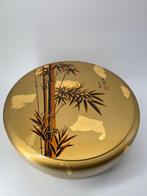 Bamboe Gouden Makie (Jikiro) Wakashi Box/Sushi Box - Hout,