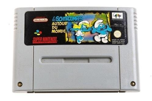 Les Schtroumpfs Autour du Monde (De Smurfen 2) [Super, Consoles de jeu & Jeux vidéo, Jeux | Nintendo Super NES, Envoi