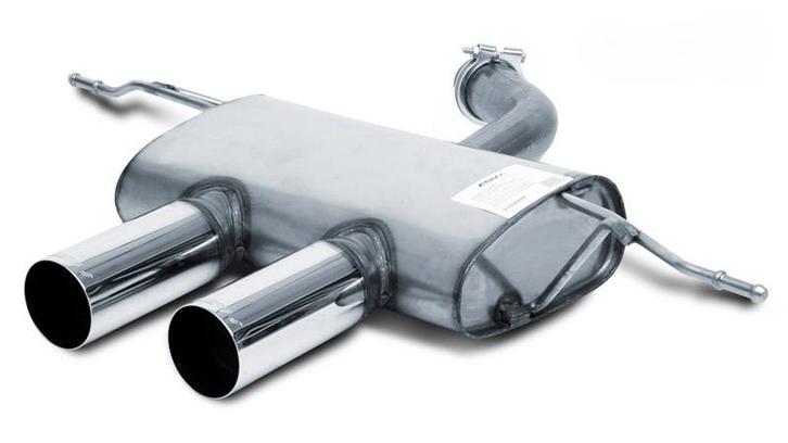 FSW einddemper VW Golf V / VI, R-Look 2x90mm midden | Golf 5, Auto-onderdelen, Uitlaatsystemen, Nieuw, Volkswagen, Verzenden