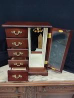 1938 joyero antiguo vintage - Sieradendoos - Hout, Antiek en Kunst