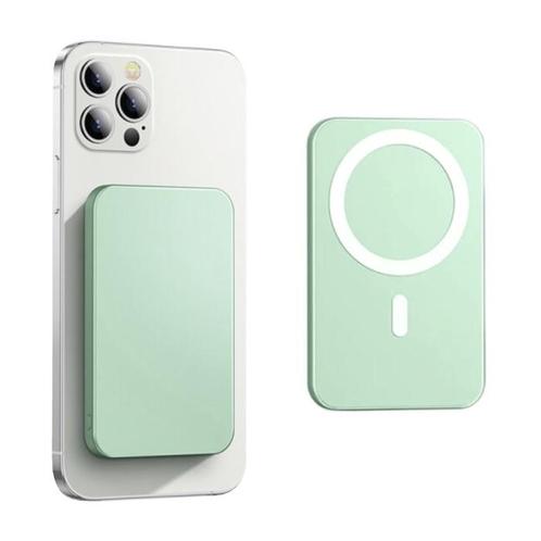 10.000mAh Mini Magnetische Qi Powerbank voor Mobiele, Telecommunicatie, Powerbanks, Nieuw, Verzenden