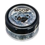 Moon Glitter Bio Chunky Glitter Silver 3g, Verzenden, Nieuw