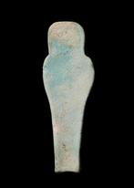 Oude Egypte, late periode Faience Shabti (Zonder