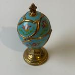 Œuf Fabergé - violet - Porcelaine - oeuf musical