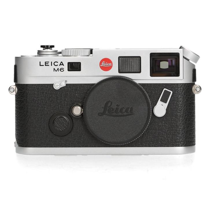 Leica M6 TTL .72mm Silver (10434), Audio, Tv en Foto, Fotocamera's Digitaal, Zo goed als nieuw, Ophalen of Verzenden
