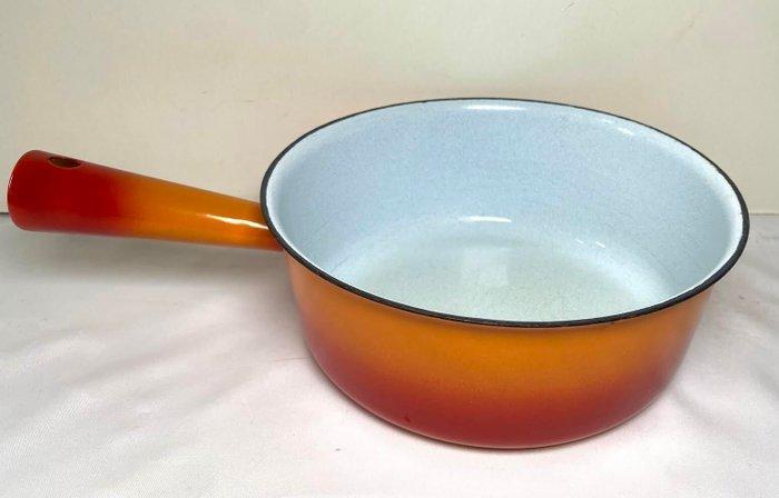 Steelpan (2) - geëmailleerd staal, Antiek en Kunst, Antiek | Keukengerei