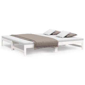 Massief Hout Logeerbed 2x 80x200 | Retour Deal | Nu 35% G... beschikbaar voor biedingen