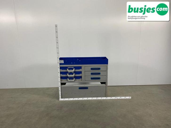 Sortimo staal alu gebruikte bedrijfswagen inrichting (nr 253, Auto-onderdelen, Overige Auto-onderdelen, Gebruikt, Verzenden