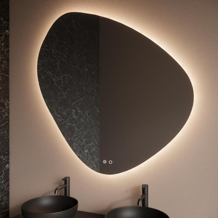 Spiegel BWS Spark Pendel Met Verlichting & Verwarming (Alle, Doe-het-zelf en Bouw, Sanitair, Bad, Nieuw, Ophalen of Verzenden