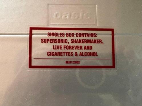 Oasis - Definitely Maybe Singles - 7 VINYL BOX SET NEW, Cd's en Dvd's, Vinyl Singles