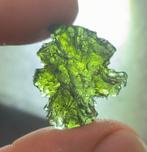 Moldavite - de Chlum, Bohême du Sud - Hauteur : 28 mm -