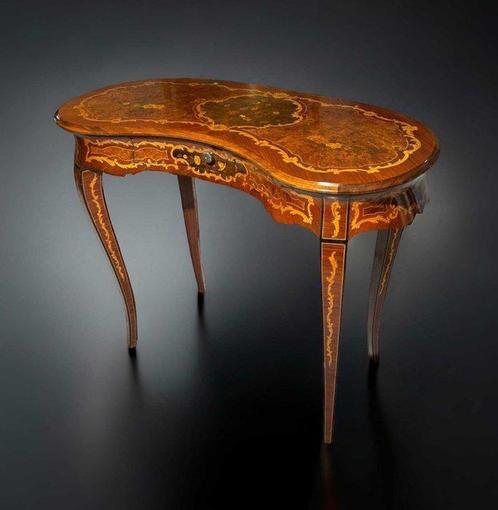 Consolle - Toletta - Table - Ronce de noyer, Antiquités & Art, Antiquités | Autres Antiquités