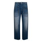 MAC • blauwe Baggy straight glam jeans • 36, Kleding | Dames, MAC, Nieuw, Maat 36 (S), Verzenden