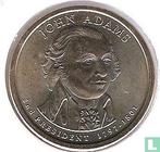 Verenigde Staten 1 dollar 2007 (D) John Adams, Postzegels en Munten, Munten | Amerika, Verzenden, Losse munt