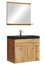 Badkamermeubel Montreal Set 02 60 x 35 cm Eiken Badmeubel, Verzenden, Nieuw