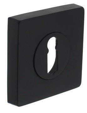 Intersteel Sleutelplaatje Vierkant Mat Zwart, Doe-het-zelf en Bouw, Raamkozijnen en Schuifdeuren, Ophalen of Verzenden