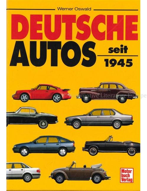 DEUTSCHE AUTOS SEIT 1945, ALLE DEUTSCHEN PERSONENWGEN (2 B.., Boeken, Auto's | Folders en Tijdschriften, Ophalen of Verzenden