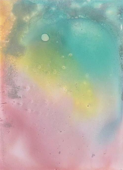 Anton Kaestner - #218 -  Rose et Bleu, Antiek en Kunst, Kunst | Schilderijen | Modern