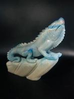 Trolleite Lizard Carving – Met de hand vervaardigd symbool